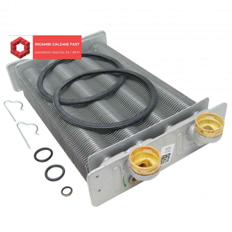 Scambiatore Primario 24 Kw Beretta Sylber R10023651 Riello 4R002068 ex 4365620