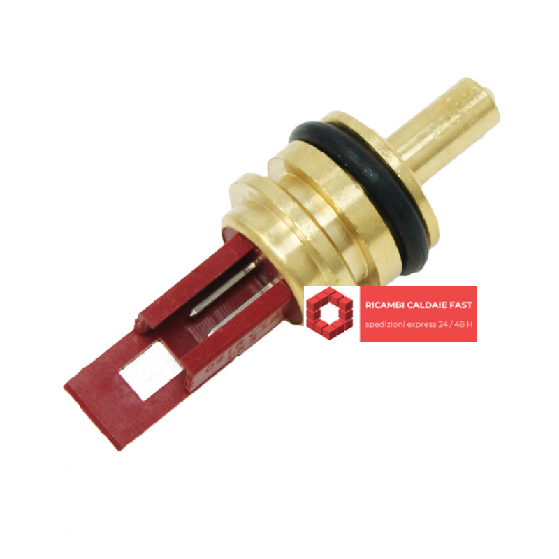 Sonda sensore temperatura rossa per Riello 4365765 Family, Residence, Start